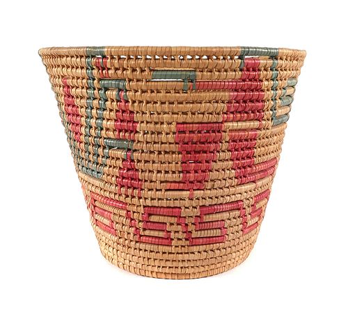 Pima Papago Tohono O'odham Style Basket 