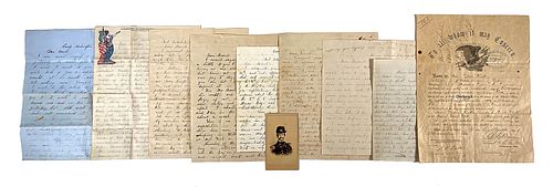 Civil War Letter Archive, 80+ pcs., Excellent Content