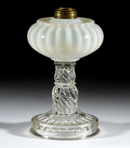 NICKEL PLATE NO. 50 / BANBURY KEROSENE STAND LAMP