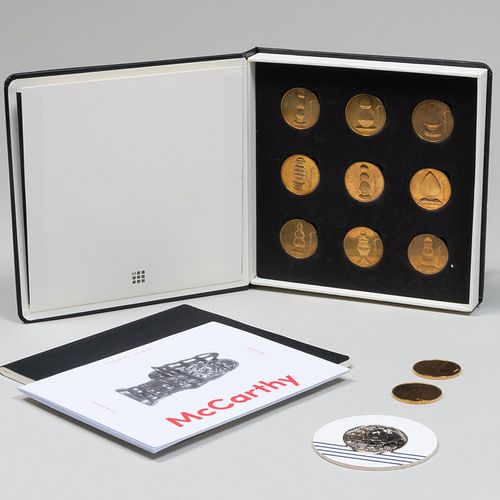 Paul McCarthy Plug Coin Collection, a  Jean Paul Gaultier Coin and Two Mauricio Catalan Coins, for Monnaie de Paris