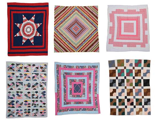 Group of Six Quilts