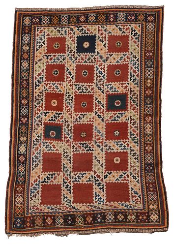 Southwest Persian Hand Knotted Tribal Rug