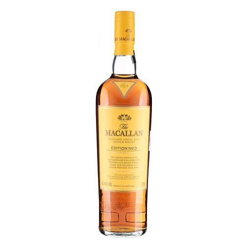 The Macallan. Edition No. 3. Single Malt. Scotch Whisky. En presentación de 750 ml.