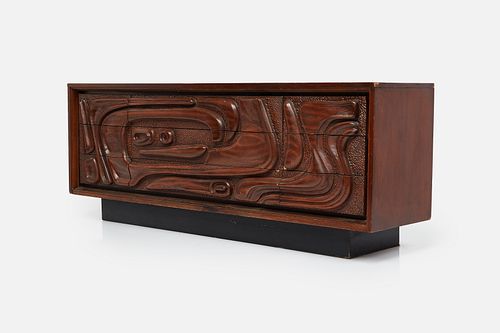 Pulaski Furniture Co., 'Oceanic' Cabinet