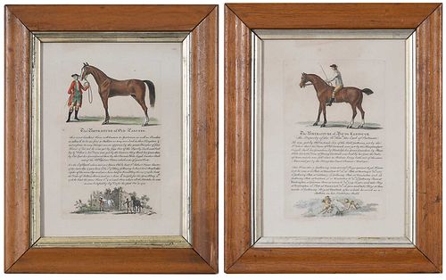 Pair of Framed Equestrian Prints
