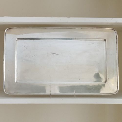 Christofle Silver Plate Rectangular Tray 