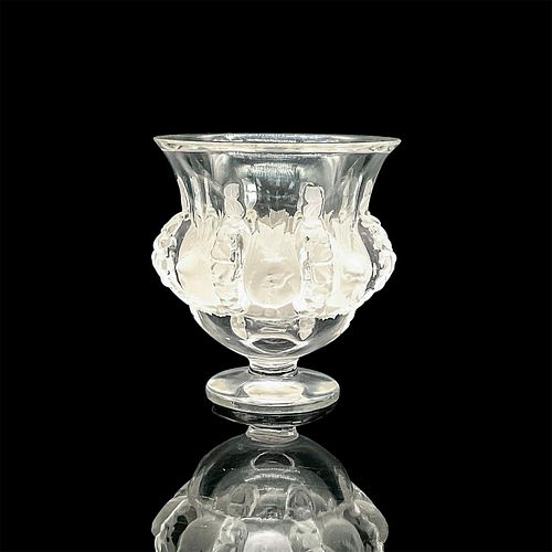 Lalique Glass Vase, Dampierre