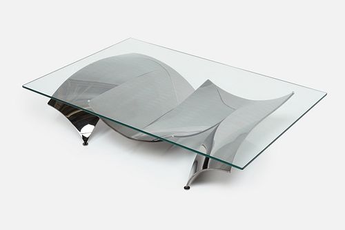 Maurice Barilone, 'Voiles' Coffee Table