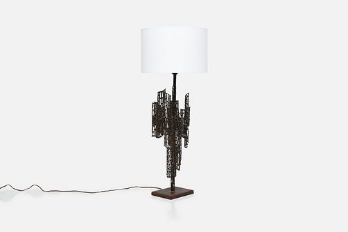 Marcello Fantoni, Brutalist Table Lamp
