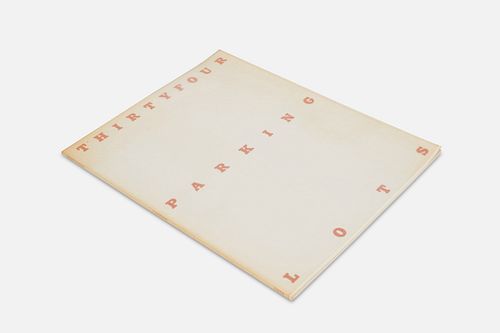Ed Ruscha, 'ThirtyFour Parking Lots In Los Angeles'
