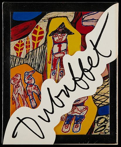 Jean Dubuffet Psycho-Sites Puzzle w/ Catalog
