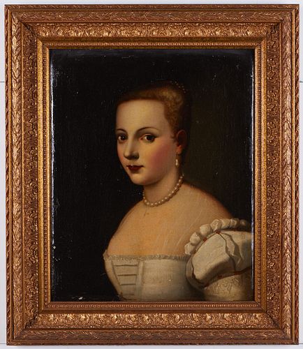 Portrait of a Girl, Continental School 19th c.