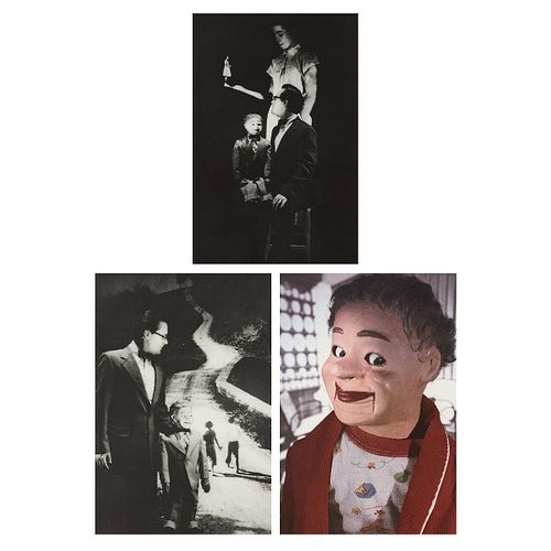 3 Laurie Simmons "Ventriloquism" Suite Prints 1986