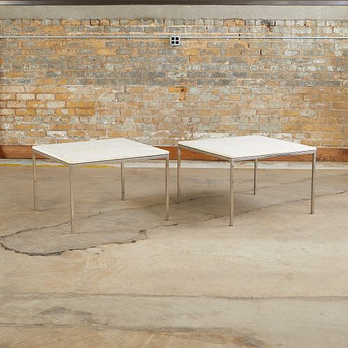 Pair of Florence Knoll Style MCM End Tables