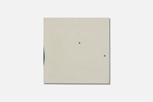 David Allan Peters, Untitled (White) Carved Painting
