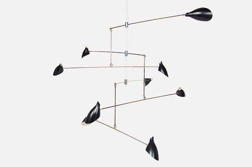 David Weeks, Monumental 'Hanging Mobile' Chandelier