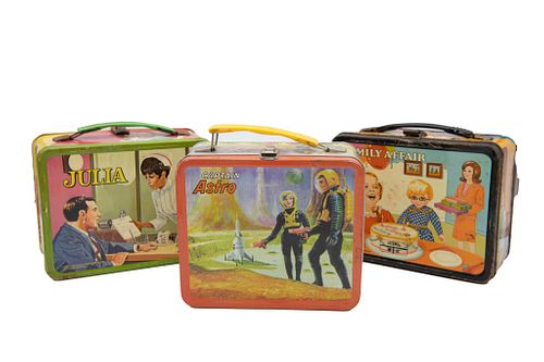 Family Affair, Julia, Captain Astro Lunch Boxes