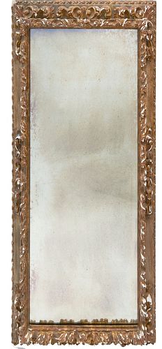 17th Century Style Gilt Wood Mirror