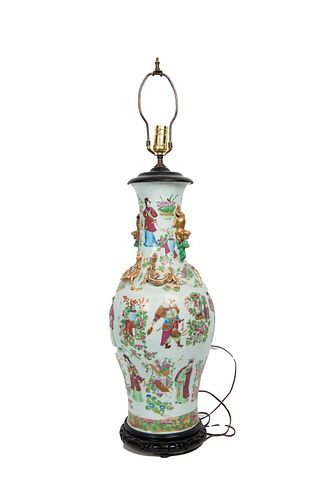 Early 20th Century Chinese Lamp