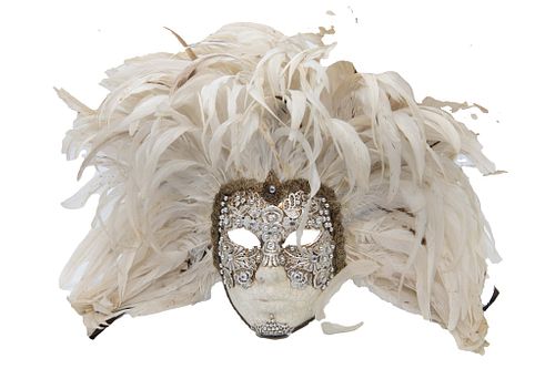 2 Venetian Style Masquerade Masks