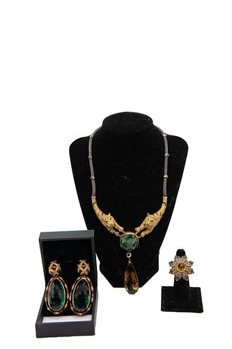 3 Pieces of Shotiros Costume Jewelry