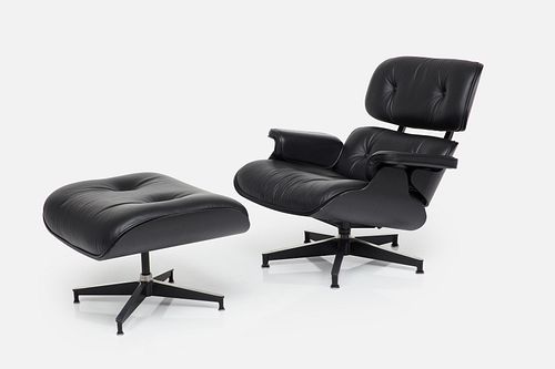 Charles + Ray Eames, Lounge Chair and Ottoman (2)