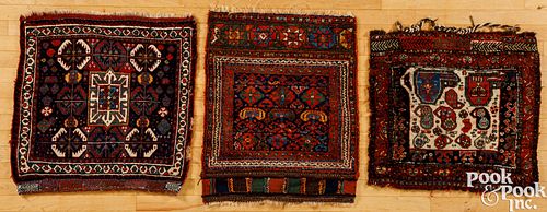 Three Oriental mats or saddlebags