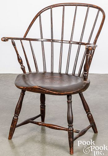 Sackback Windsor armchair, ca. 1790