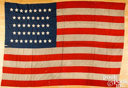Forty-two star American flag, circa 1890