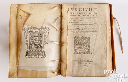 Ius Civile Manuscriptorum, printed in 1567