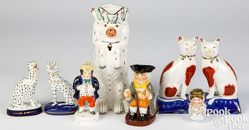 Staffordshire porcelain figures
