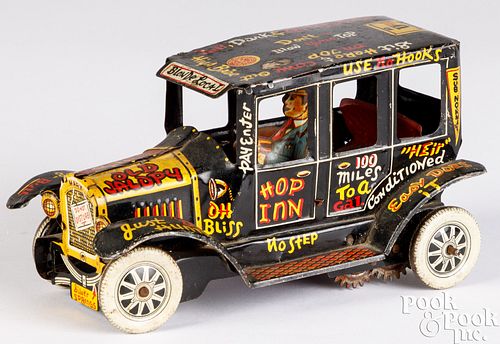 Marx tin lithograph wind-up Old Jalopy