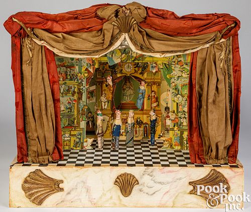 Puppet theatre stage