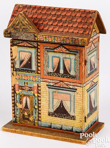 Bliss paper lithograph doll house