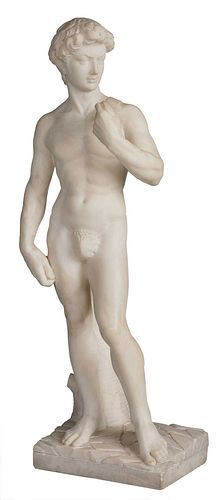 Italian School Sculpture, David