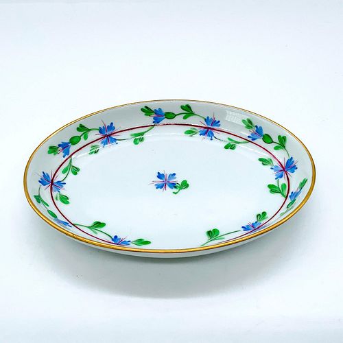 Herend Porcelain Pin Tray, Blue Garland
