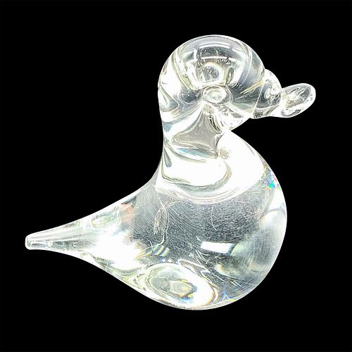 Vintage Wedgwood Glass Duck Paperweight for sale at auction on 21st ...