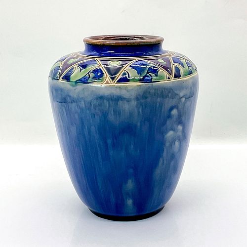 Royal Doulton Stoneware Vase, Signed by Vera Huggins
