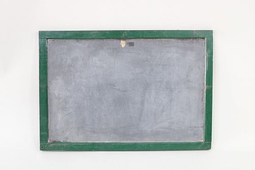 Antique Green Schoolhouse Chalkboard