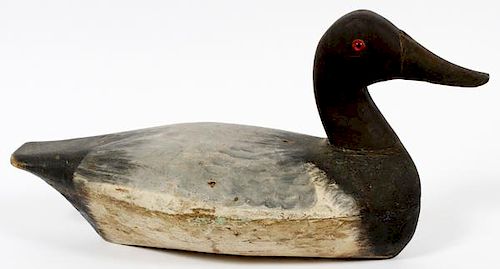 HAND CARVED WOOD DUCK DECOY