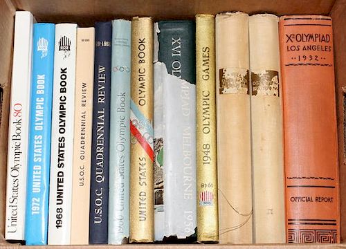 OLYMPIC GAMES RARE BOOK COLLECTION