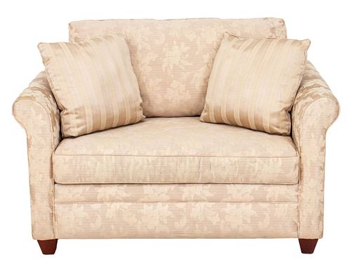 KFI Upholstered Twin Pull Out Sleeper Sofa