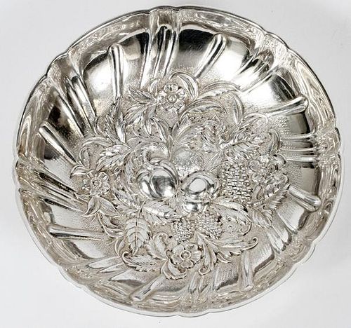 S. KIRK & SON INC. STERLING CANDY DISH