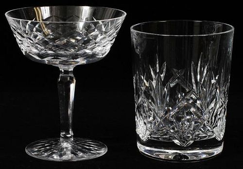 WATERFORD 'TYRONE' CRYSTAL STEMWARE, 21 PIECES