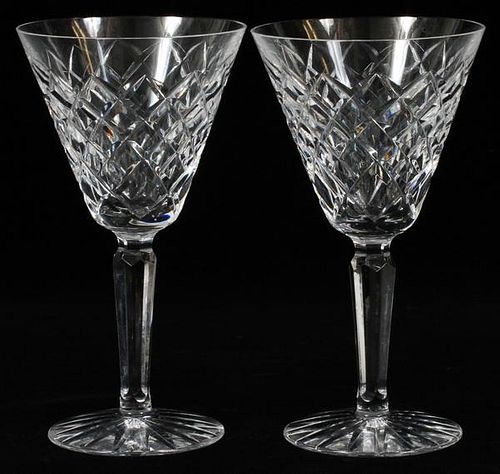 WATERFORD 'TYRONE' CRYSTAL STEMWARE 14 PIECES