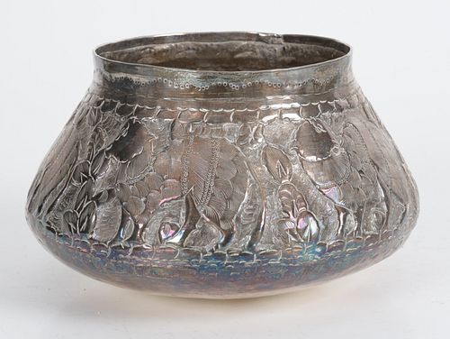 A Peruvian Silver Bowl