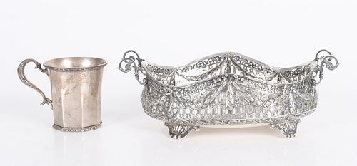 Two Pieces of Silver Tableware