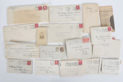 Dr. Charles A. Leale, Personal Correspondence, Etc...