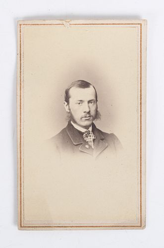 An 1865 CDV of Dr. Charles A. Leale