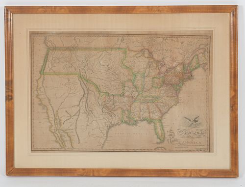 An 1824 Map of The United States
